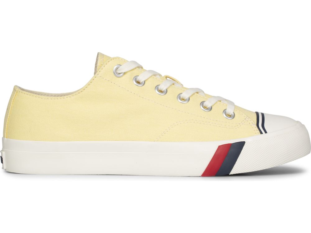 Keds Royal Lo Canvas Miesten Tennarit Keltainen | FI-73930