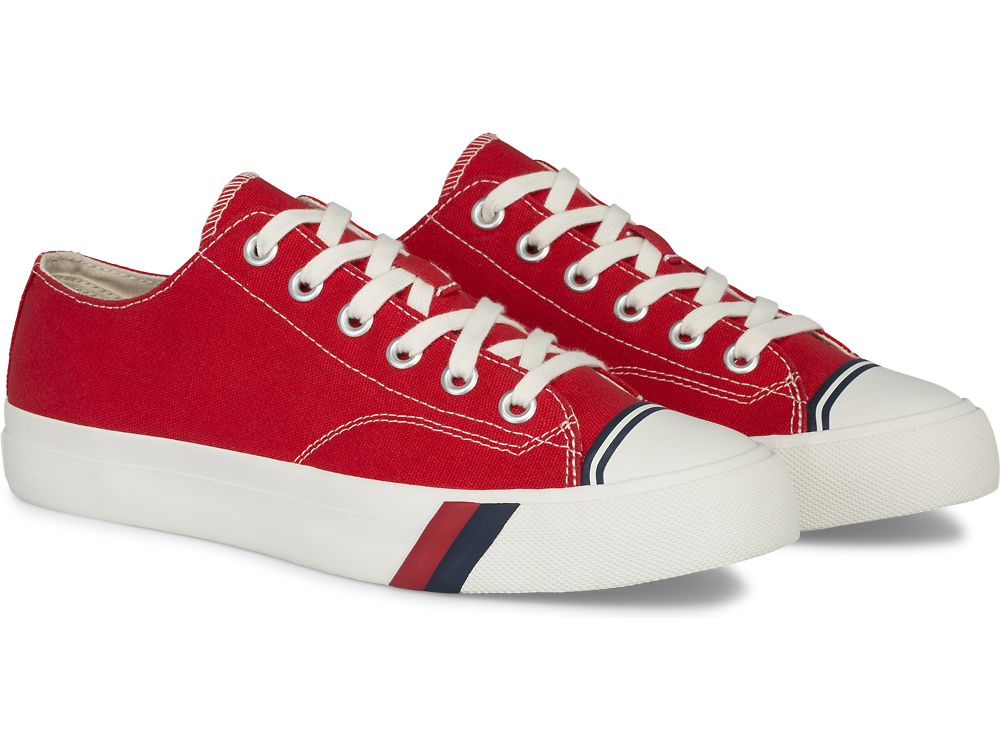 Keds Royal Lo Canvas Miesten Tennarit Punainen | FI-87702