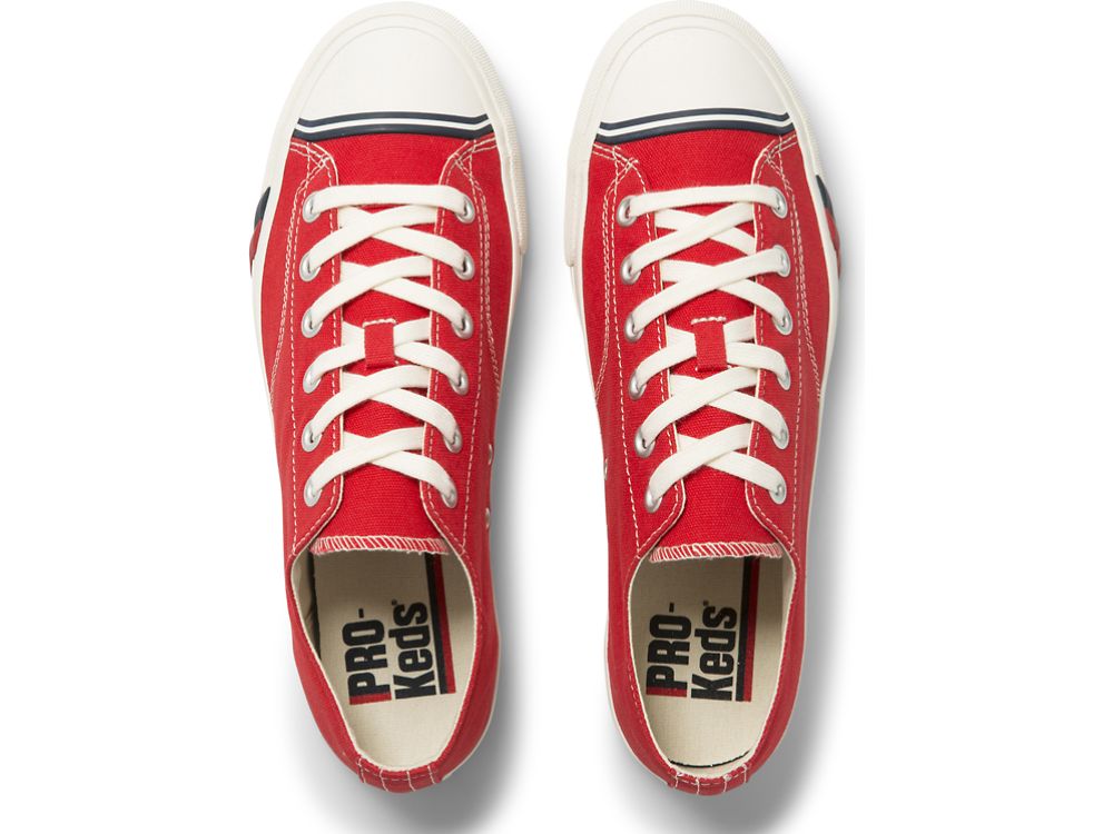 Keds Royal Lo Canvas Miesten Tennarit Punainen | FI-87702