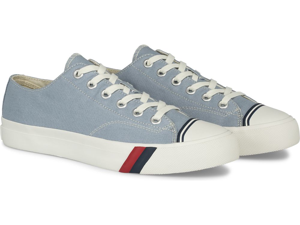 Keds Royal Lo Canvas Miesten Tennarit Vaaleansininen | FI-09115