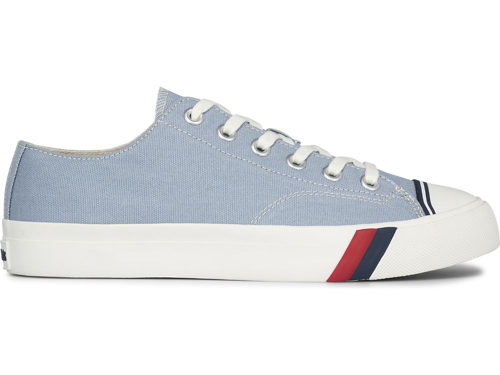 Keds Royal Lo Canvas Miesten Tennarit Vaaleansininen | FI-09115