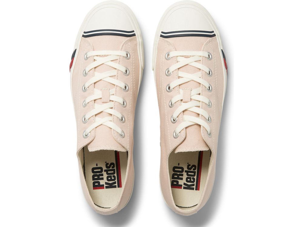 Keds Royal Lo Canvas Miesten Tennarit Vaaleanpinkki | FI-15667