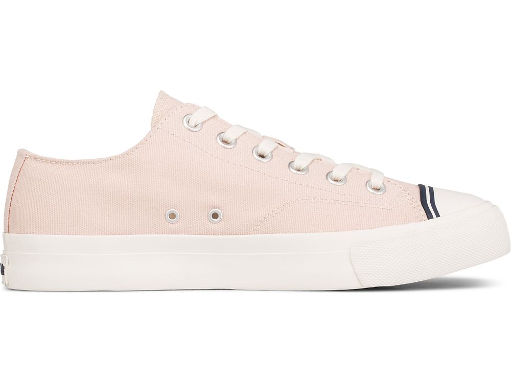 Keds Royal Lo Canvas Miesten Tennarit Vaaleanpinkki | FI-15667