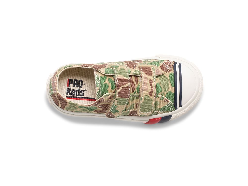 Keds Royal Lo HL Poikien Tennarit Camo Oliivinvihreä | FI-52650