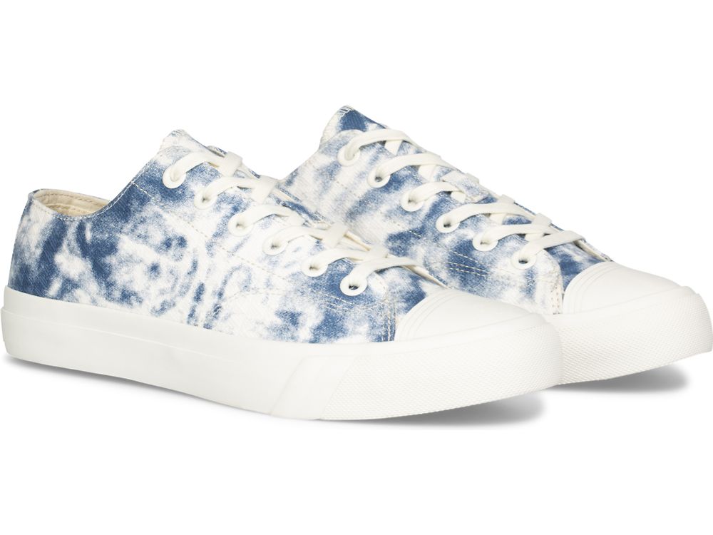 Keds Royal Lo Tiedye Naisten Nauhakengät Laivastonsininen | FI-95307