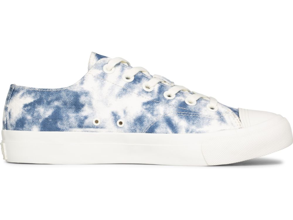 Keds Royal Lo Tiedye Naisten Nauhakengät Laivastonsininen | FI-95307