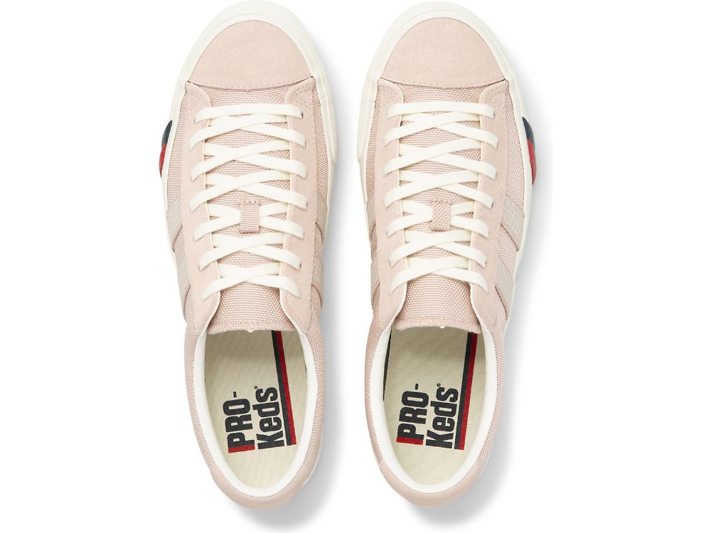 Keds Royal Plus Lo Ballistic Nylon Miesten Tennarit Vaaleankoralli | FI-33969