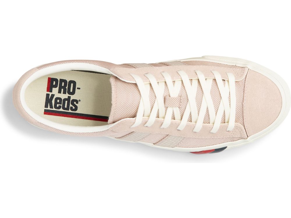 Keds Royal Plus Lo Ballistic Nylon Miesten Tennarit Vaaleankoralli | FI-33969