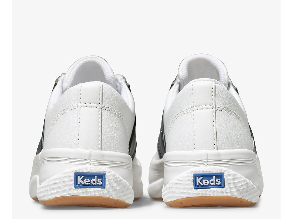 Keds School Days Sneaker Tytön Tennarit Valkoinen Laivastonsininen | FI-05535