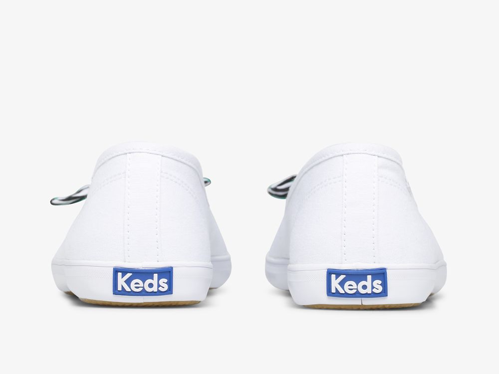 Keds Seaside Canvas Naisten SlipOnTennarit Valkoinen Monivärinen | FI-06001