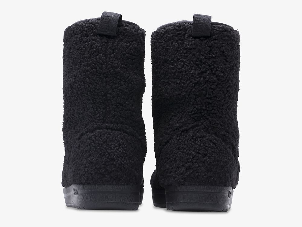 Keds Tally Boot Faux Shearling Naisten Nauhakengät Mustat | FI-24119