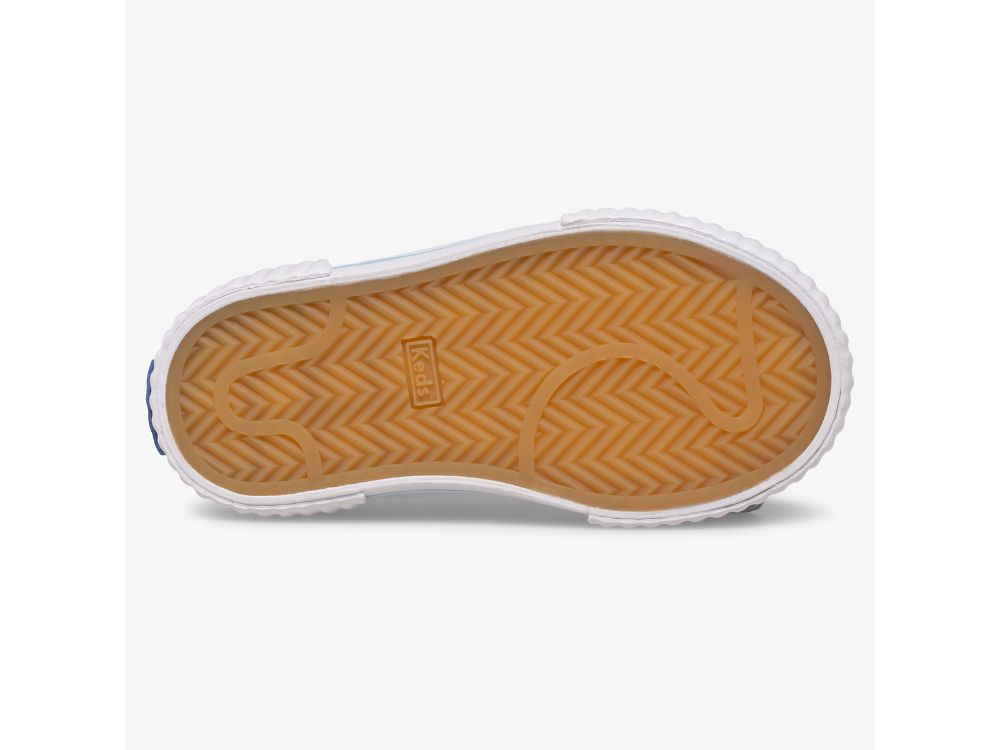 Keds Topkick Slip On Jr Washable Nahkaiset Tytön SlipOnTennarit Valkoinen | FI-18096