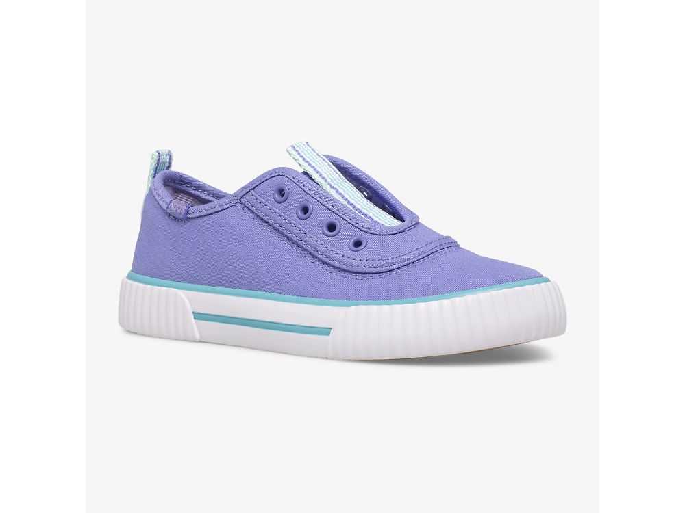 Keds Topkick Washable Slip-On Tytön SlipOnTennarit Violetit Turkoosi | FI-50743