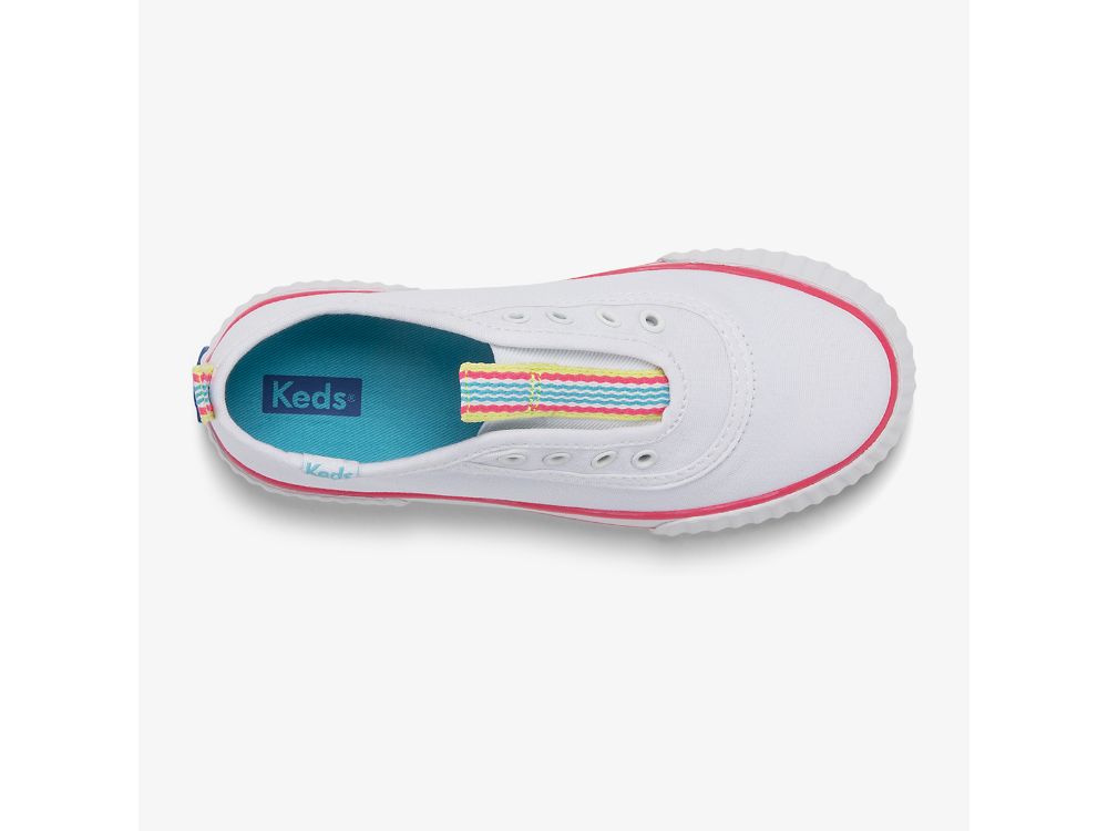 Keds Topkick Washable Slip-On Tytön SlipOnTennarit Valkoinen | FI-94391