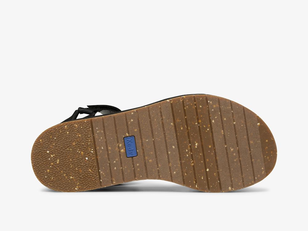 Keds Trio Platform Naisten SlipOnTennarit Mustat Mustat | FI-44820