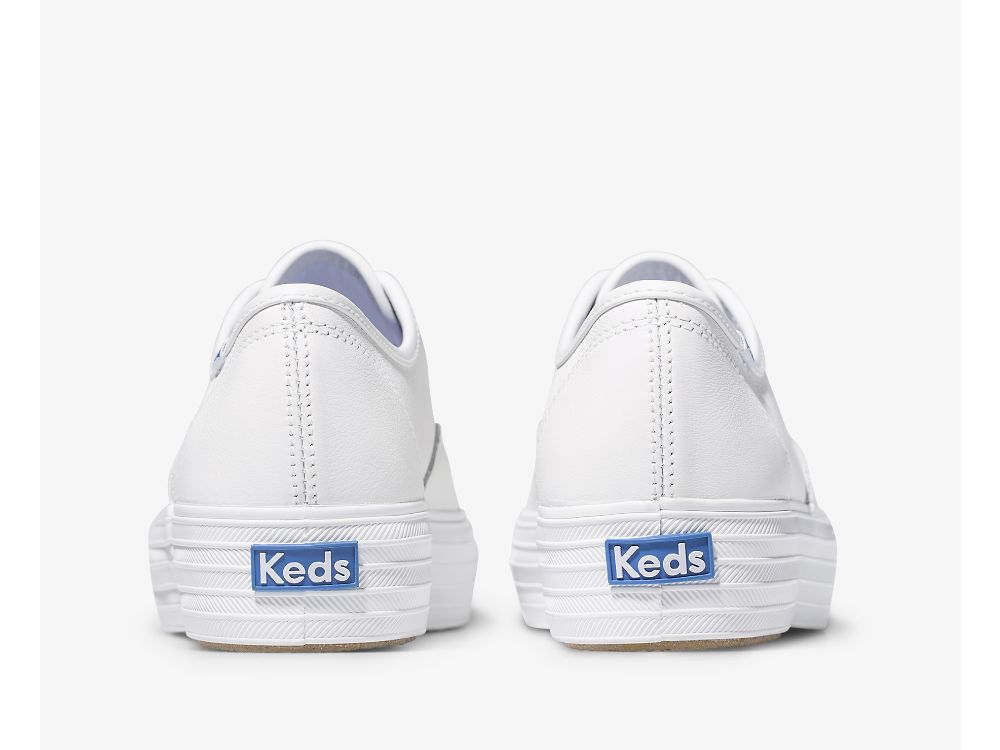 Keds Triple Naisten Alustan Kengät Valkoinen | FI-22138