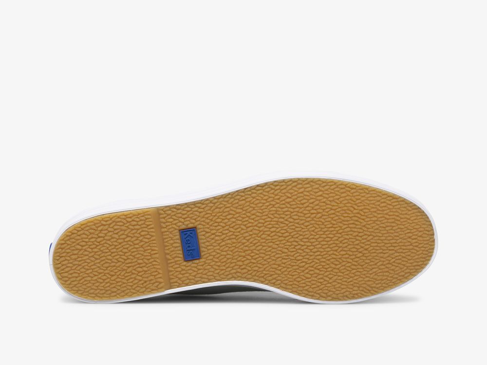 Keds Triple Up Fade Canvas Naisten Alustan Kengät Vihreä Monivärinen | FI-85940