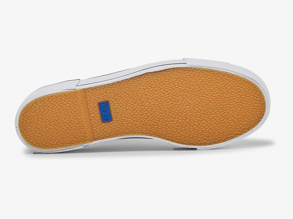 Keds Triple Up Nahkaiset Bumper Foxin Naisten Nahkakengät Valkoinen | FI-35881