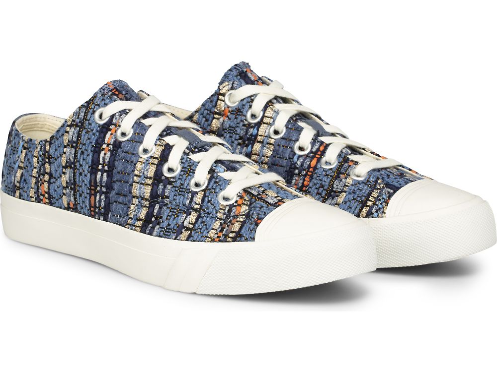 Keds Woven Royal Lo Miesten Tennarit Sininen | FI-64630